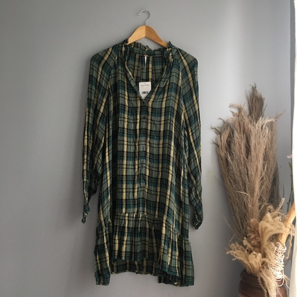 Free People Red Moon Mini Dress - Small - Picture 2 of 9